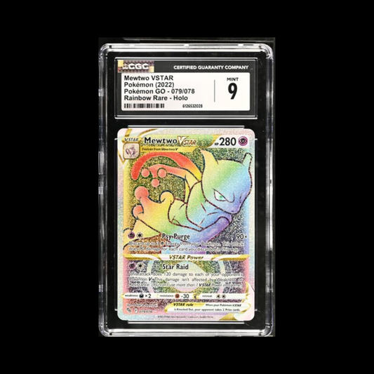 Pokemon Slab Mewtwo VSTAR 079 CGC 9 Mint 2022