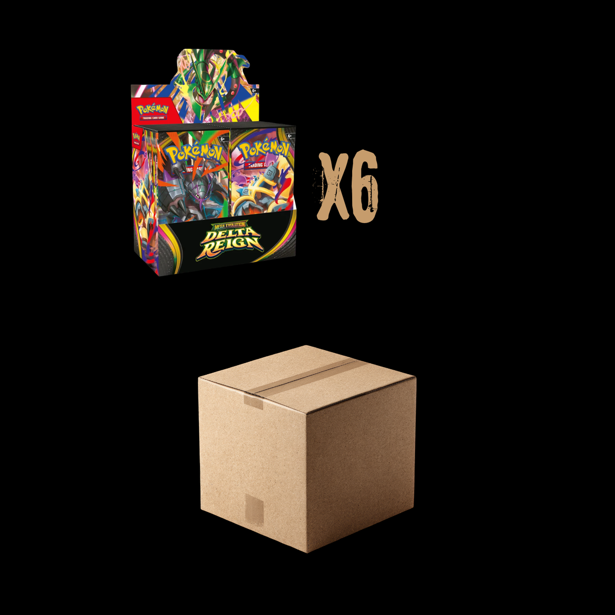 Pokemon Delta Reign 6x Booster Box Sealed Case (Ships November 2026)