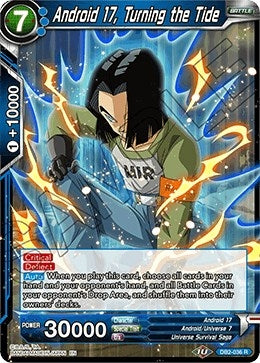Android 17, Turning the Tide (DB2-036) (Draft Box 05 - Divine Multiverse) (DB2)