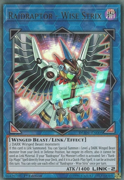 Raidraptor - Wise Strix (DUOV-EN005) (DUOV)