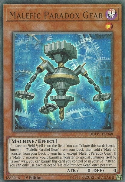 Malefic Paradox Gear (DUOV-EN048) (DUOV)