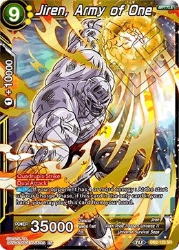 Jiren, Army of One (DB2-123) (Draft Box 05 - Divine Multiverse) (DB2)