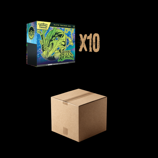 Pokemon Delta Reign Elite Trainer Box 10x Sealed Case (Ships November 2026)