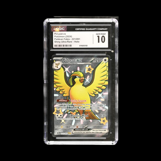 Pokemon Slab Pidgeot Ex 221 CGC 10 Gem 2024