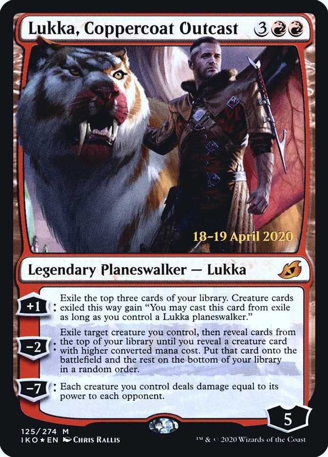 Lukka, Coppercoat Outcast (125) (PRE)