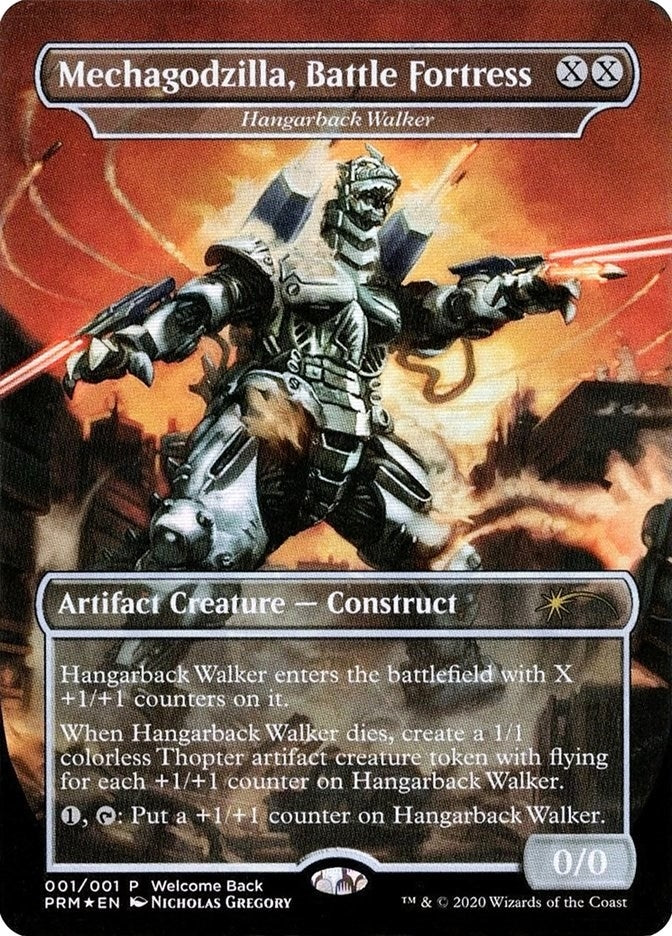 Mechagodzilla, Battle Fortress - Hangarback Walker (Welcome Back Promo) (1) (UMP)