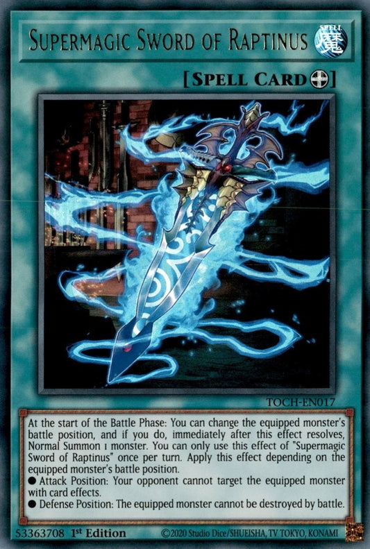 Supermagic Sword of Raptinus (TOCH-EN017) (TOCH)