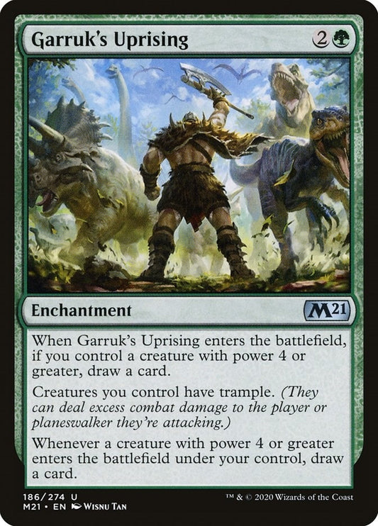 Garruk's Uprising (186) (M21)