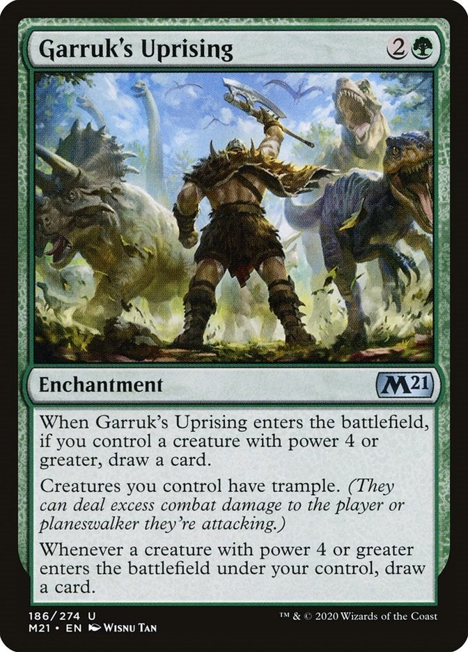 Garruk's Uprising (186) (M21)