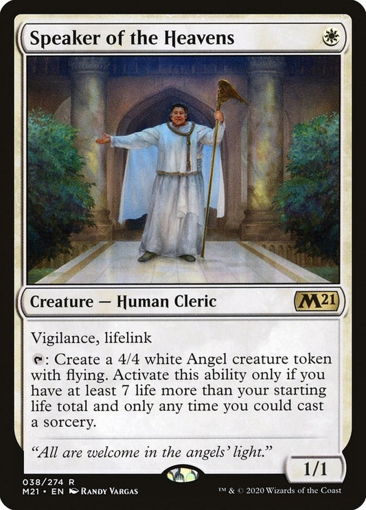 Speaker of the Heavens (38) (M21)