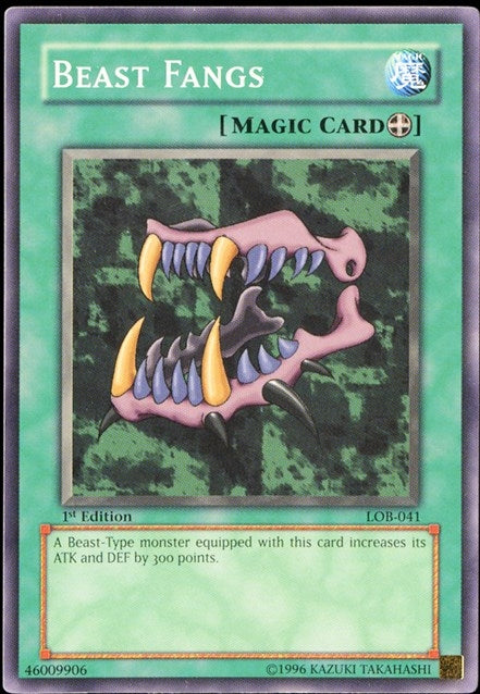 Beast Fangs (LOB-041) (LOB)