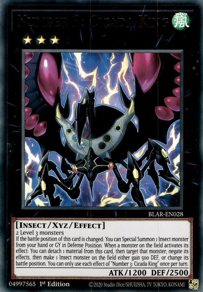 Number 3: Cicada King (BLAR-EN028) (BLAR)