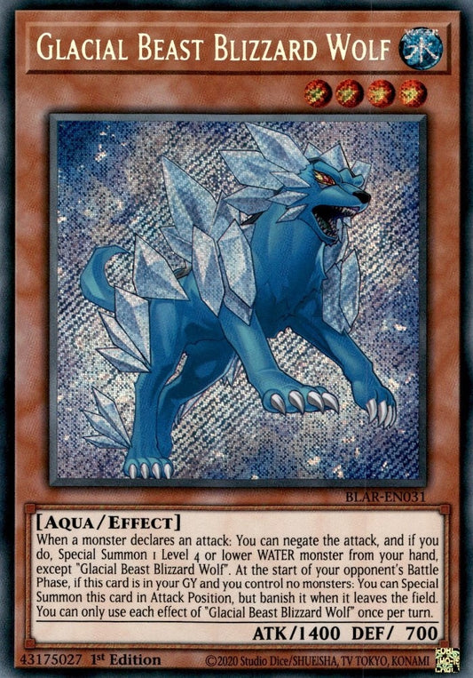 Glacial Beast Blizzard Wolf (BLAR-EN031) (BLAR)