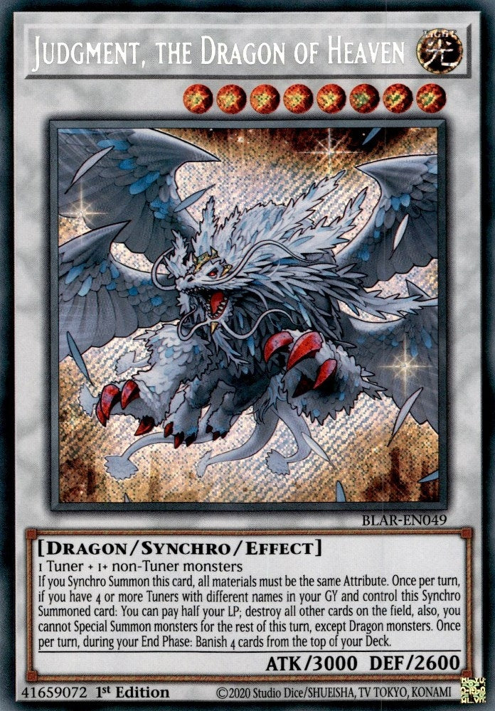 Judgment, the Dragon of Heaven (BLAR-EN049) (BLAR)
