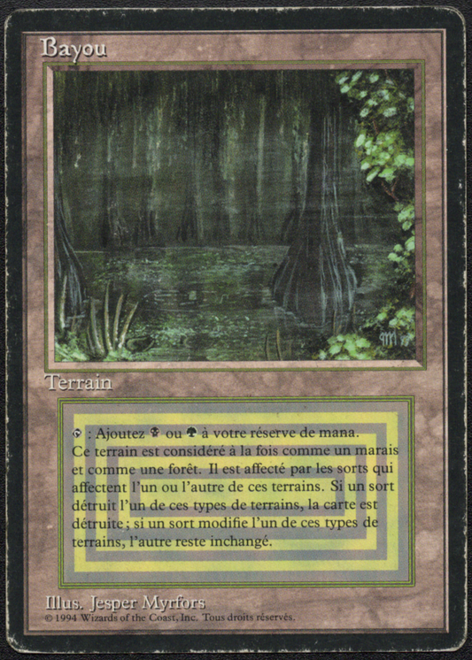 Bayou French Black Border LP-MP #2