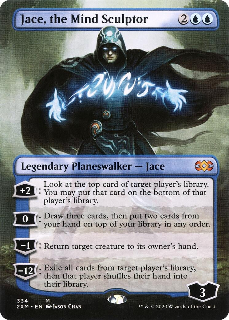 Jace, the Mind Sculptor (Borderless) (334) (2XM)