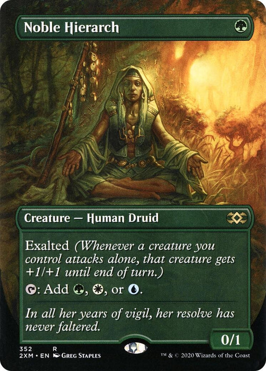 Noble Hierarch Foil (Borderless) (352) (2XM)