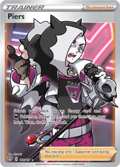 Piers (Full Art) (187/189) (SWSH03)