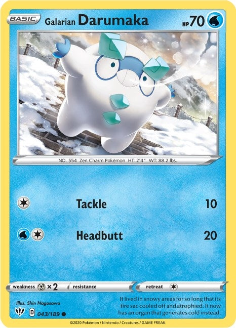 Galarian Darumaka (043/189) (SWSH03)