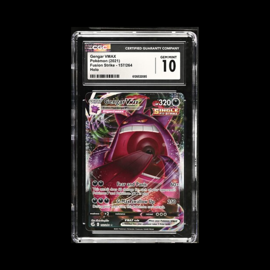 Pokemon Slab Gengar VMAX 157 CGC 10 Gem 2021