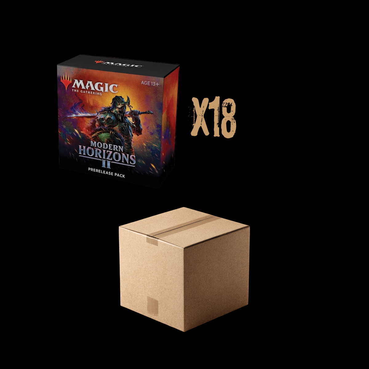 MTG Magic The Gathering Modern Horizon 2 x18 Prerelease Packs Sealed Case