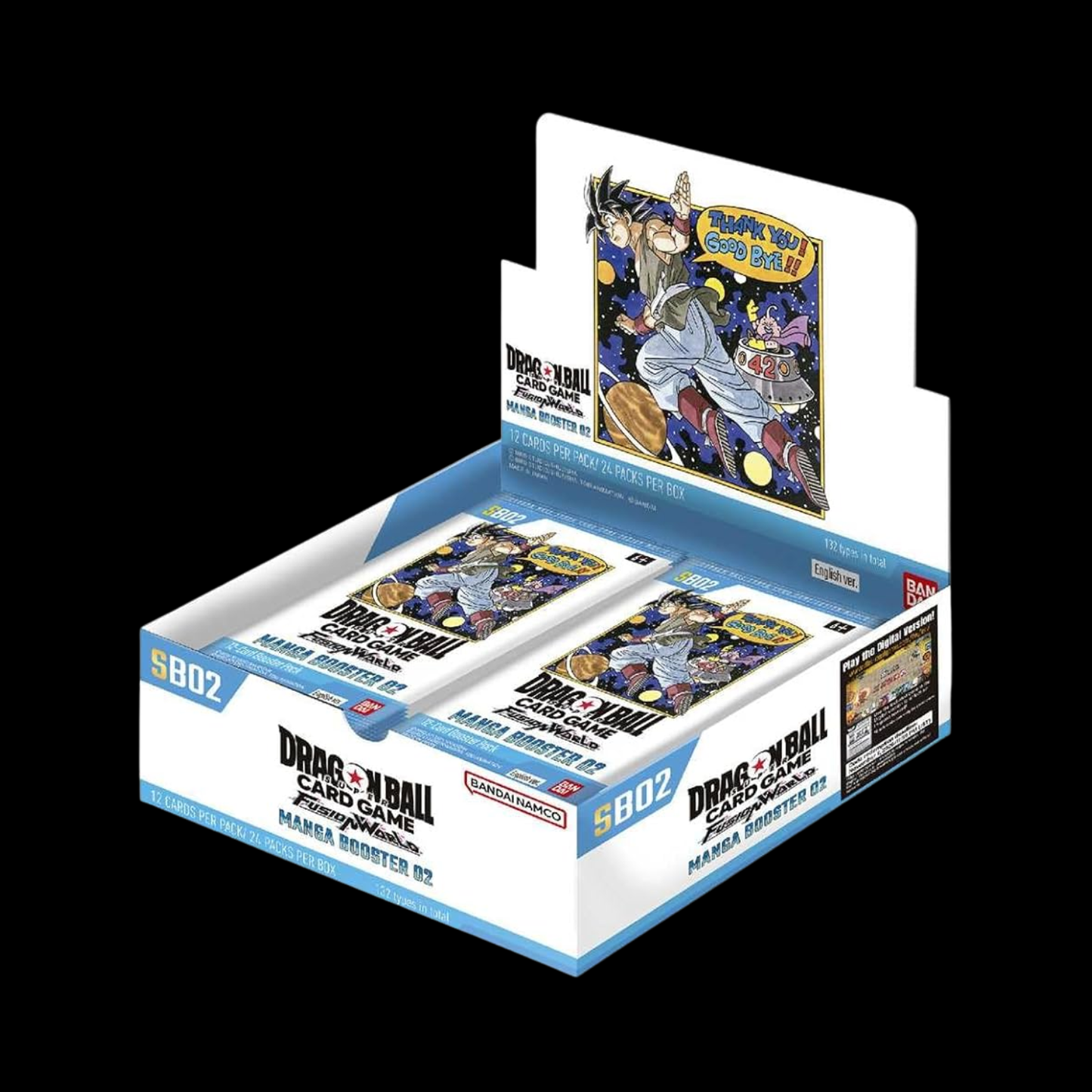 Dragon Ball Super Fusion World Manga Booster SB02 Booster Box