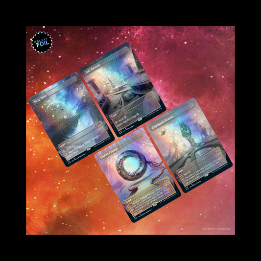 MTG Magic The Gathering Secret Lair Totally Spaced Out Galaxy Foil Edition Sealed
