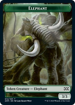 Elephant // Marit Lage Double-Sided Token (14 // 11) (2XM)