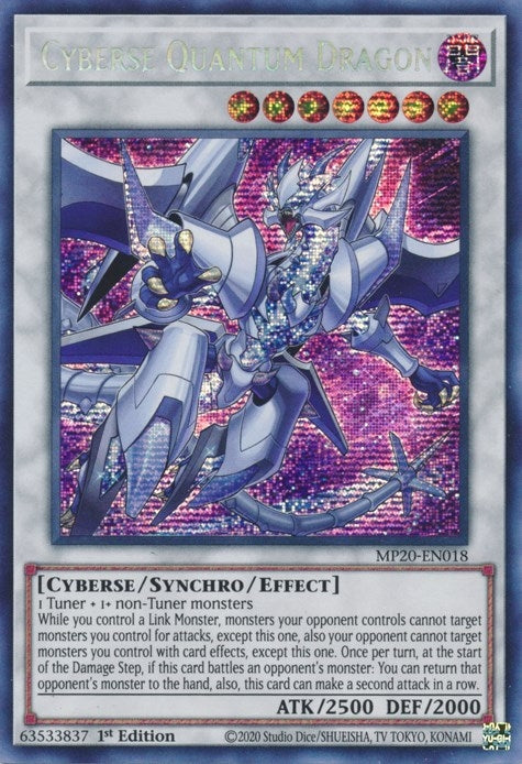 Cyberse Quantum Dragon (MP20-EN018) (MP20)