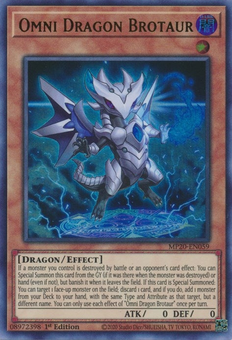 Omni Dragon Brotaur (MP20-EN059) (MP20)