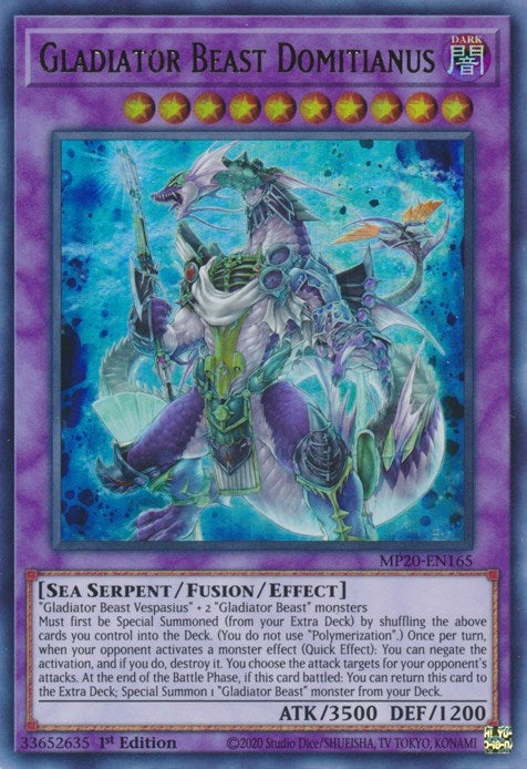 Gladiator Beast Domitianus (MP20-EN165) (MP20)