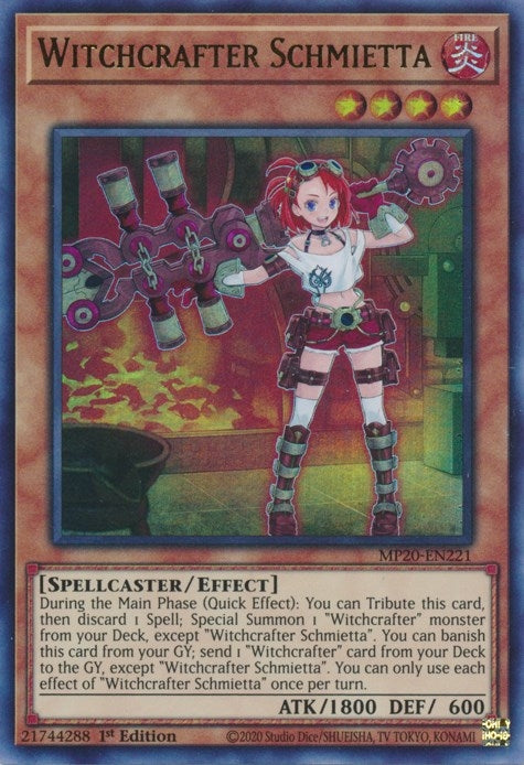 Witchcrafter Schmietta (MP20-EN221) (MP20)