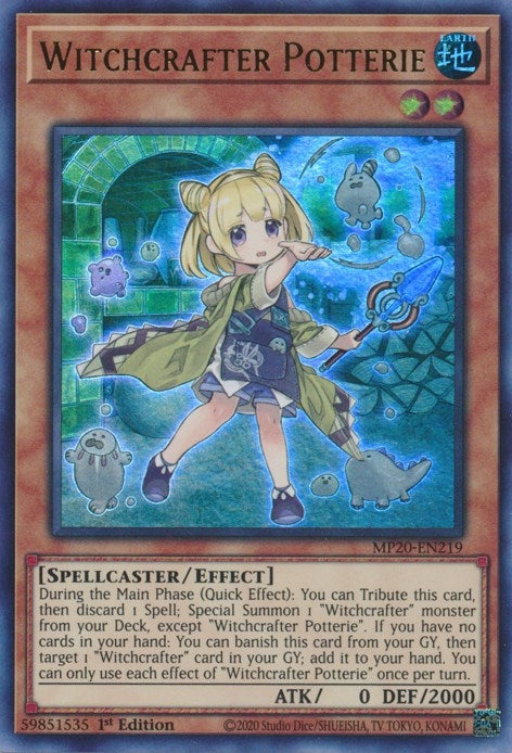 Witchcrafter Potterie (MP20-EN219) (MP20)