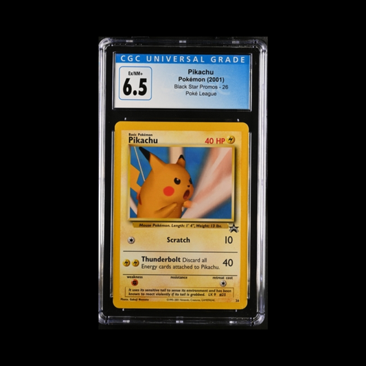 Pokemon Slab Pikachu 26 BSP CGC 6.5 EX 2001