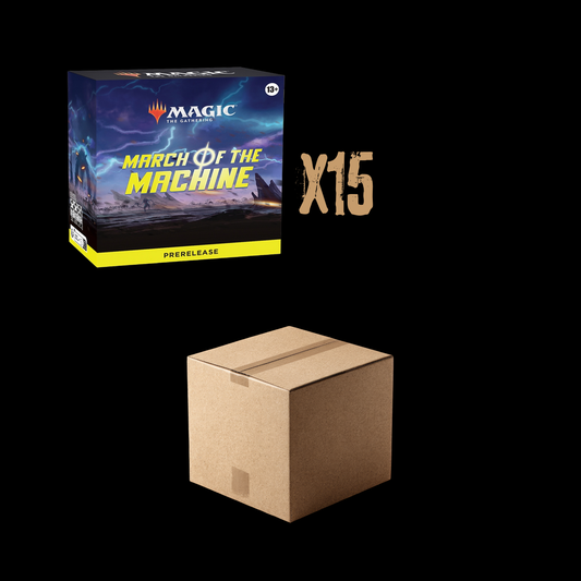 MTG Magic The Gathering March Of The Machine x15 Prerelease Packs Sealed Case