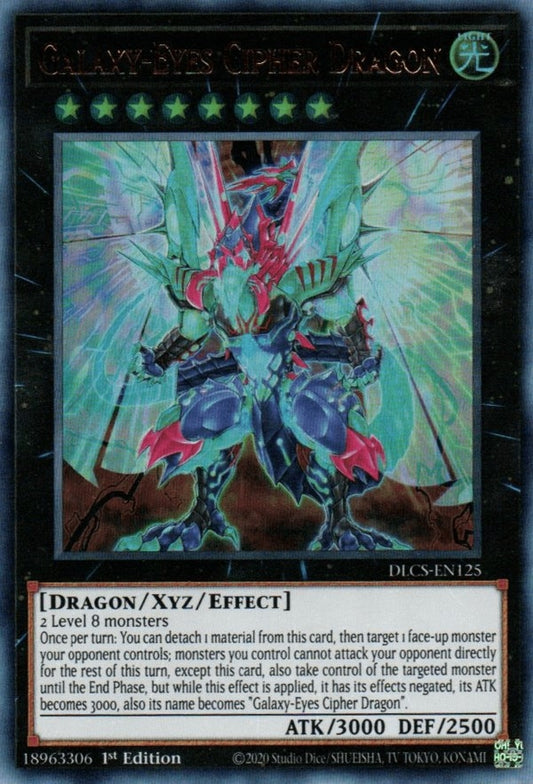 Galaxy-Eyes Cipher Dragon (DLCS-EN125) (DLCS)