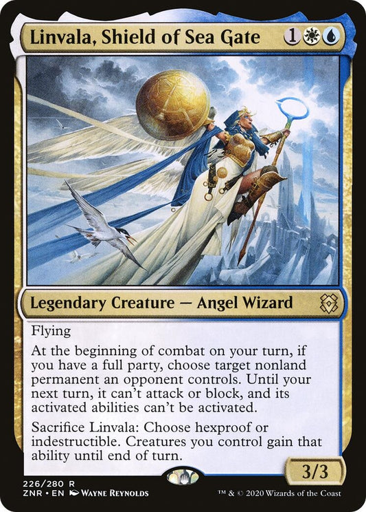 Linvala, Shield of Sea Gate (226) (ZNR)