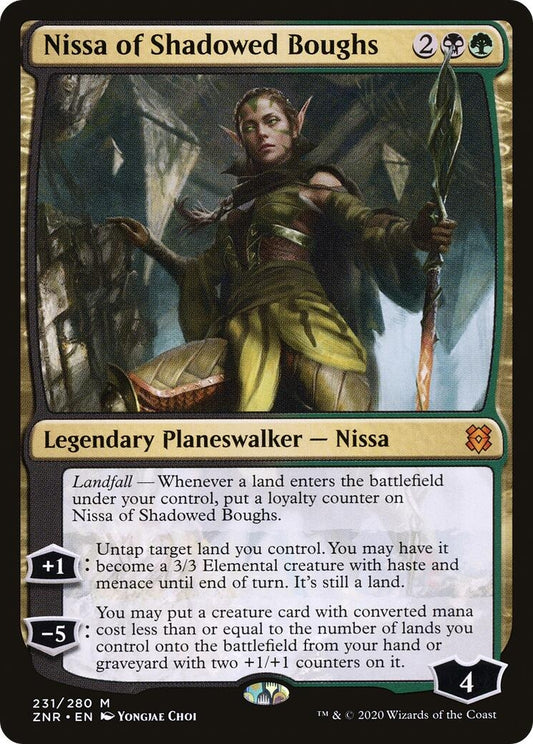 Nissa of Shadowed Boughs (231) (ZNR)