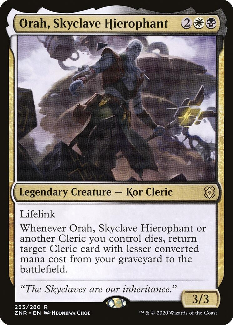 Orah, Skyclave Hierophant (233) (ZNR)