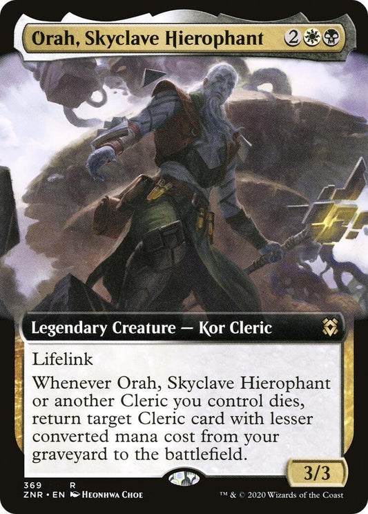 Orah, Skyclave Hierophant (Extended Art) (369) (ZNR)