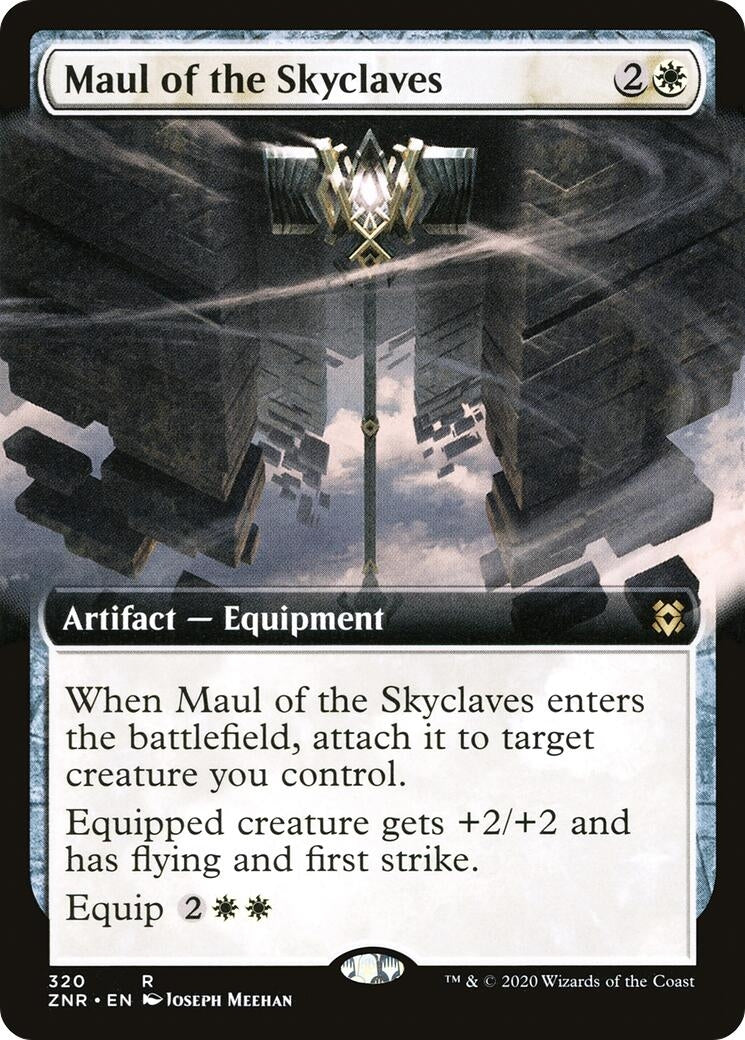 Maul of the Skyclaves (Extended Art) (320) (ZNR)