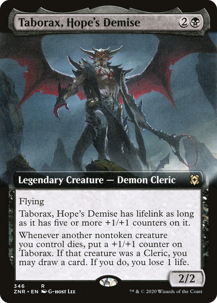 Taborax, Hope's Demise (Extended Art) (346) (ZNR)