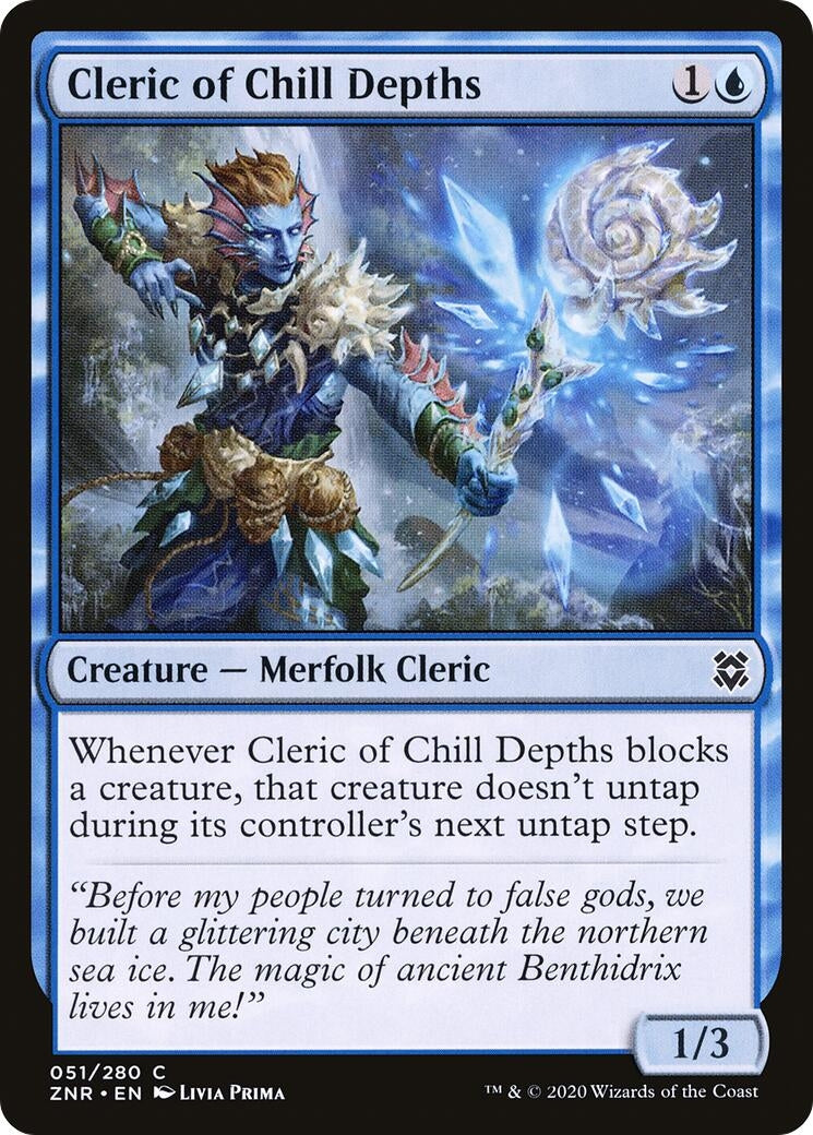 Cleric of Chill Depths (51) (ZNR)