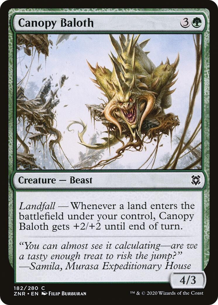 Canopy Baloth (182) (ZNR)
