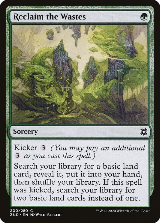Reclaim the Wastes (200) (ZNR)