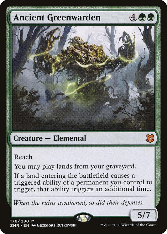 Ancient Greenwarden (178) (ZNR)