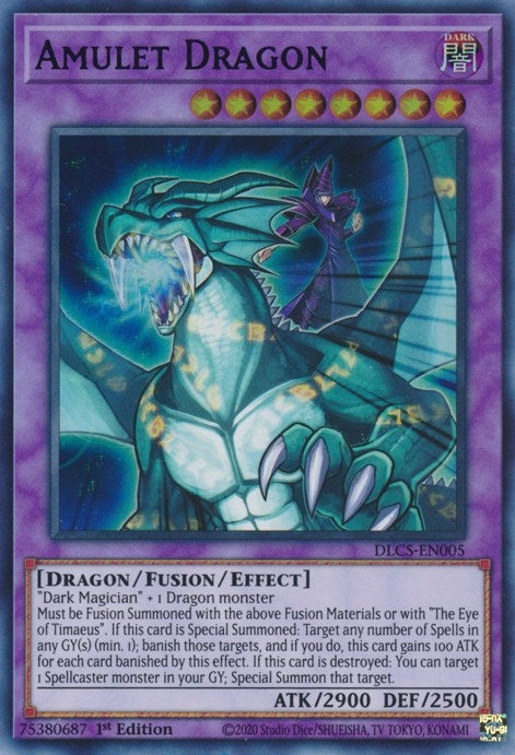 Amulet Dragon (Purple) (DLCS-EN005) (DLCS)