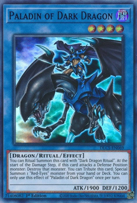 Paladin of Dark Dragon (Purple) (DLCS-EN069) (DLCS)