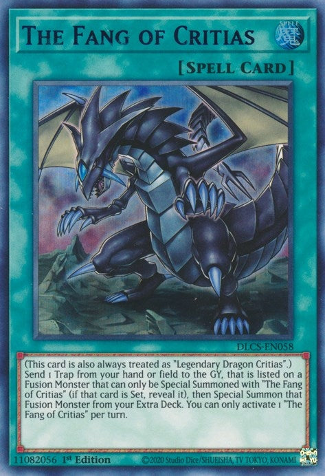 The Fang of Critias (Blue) (DLCS-EN058) (DLCS)