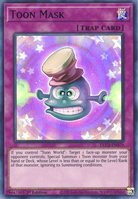 Toon Mask (Purple) (DLCS-EN079) (DLCS)
